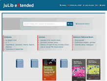 Tablet Screenshot of julib.fz-juelich.de